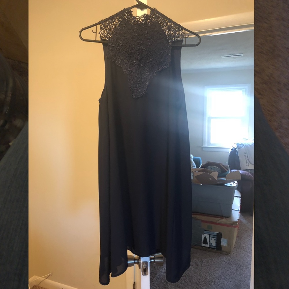 Navy blue altard state dress